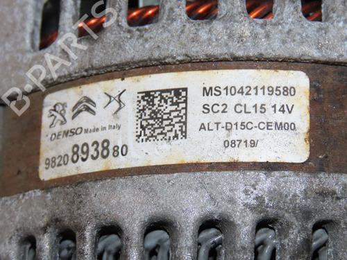 Alternator PEUGEOT 208 I (CA_, CC_) 1.5 BlueHDI 100 | BP18543646M7 