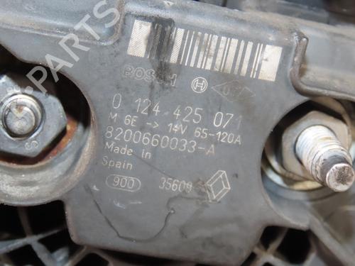 Used Alternator RENAULT CLIO III (BR0/1, CR0/1) 1.5 dCi (C/BR0G, C/BR1G) (68 hp) 23215341