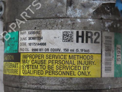 AC compressor OPEL MERIVA A MPV (X03) 1.6 16V (E75) | BP25830457M34