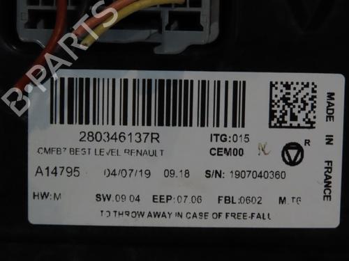 Used Display monitor RENAULT CLIO V (B7_) 1.5 Blue dCi 85 (B7AG) (86 hp) 29494486