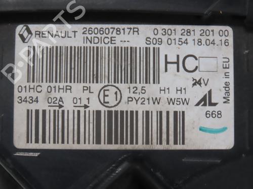 Left headlight RENAULT CAPTUR I (J5_, H5_) 1.5 dCi 90 (J5N4, J5M5, J5MW, J5M6, J5AL, J5AJ) | BP38313904C28 - Image 6