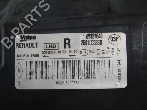Højre forlygte RENAULT MEGANE II (BM0/1_, CM0/1_) 2.0 dCi | BP29577905C29 