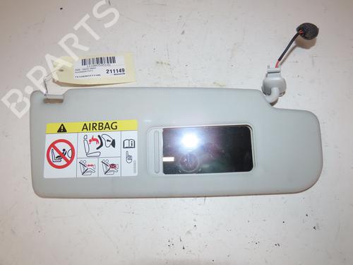Used Right sun visor VW POLO V (6R1, 6C1) 1.2 TSI 16V (90 hp) 29577888