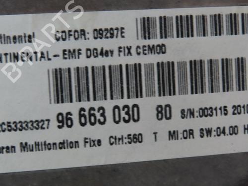 Used Display monitor CITROËN C4 II (NC_) 1.6 HDi 110 (112 hp) 25376990