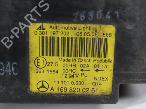 Right headlight MERCEDES-BENZ A-CLASS (W169) A 180 CDI (169.007, 169.307) | BP31284022C29 