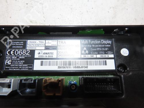 Used Display monitor RENAULT MEGANE III Hatchback (BZ0/1_, B3_) 1.5 dCi (BZ09, BZ0D, BZ1W, BZ29, BZ14) (110 hp) 29644107