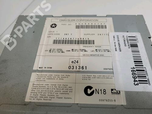 Radio DODGE AVENGER 2.0 CRD | BP9027006E6 - Image 5