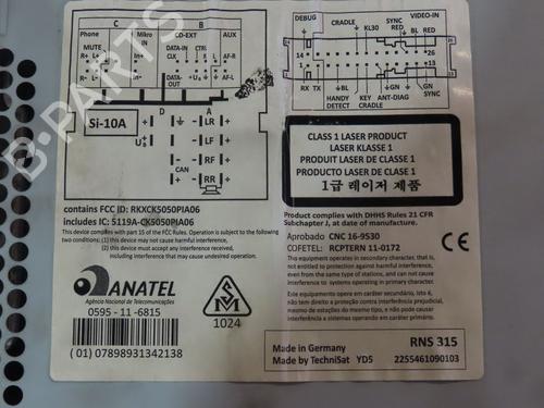 Radio VW PASSAT B7 Variant (365) 2.0 TDI | BP27352456E6