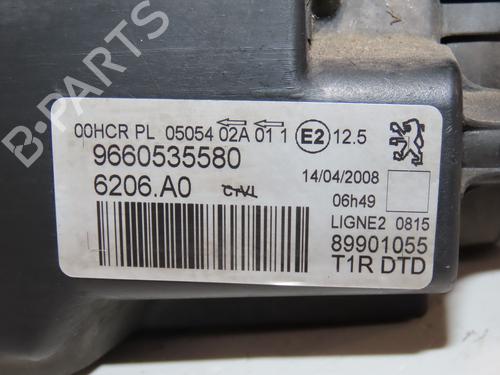 Right headlight PEUGEOT 206 Hatchback (2A/C) 1.4 HDi eco 70 | BP26608418C29 