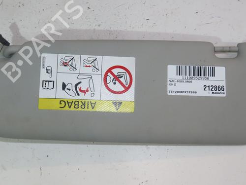 Right sun visor AUDI Q3 (8UB, 8UG) 2.0 TDI | BP29137223I2 