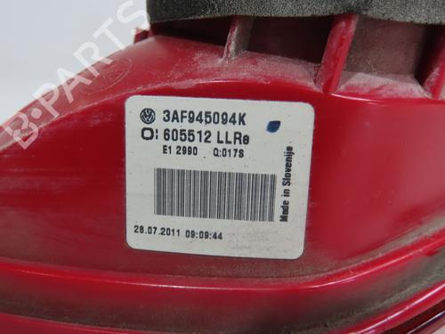 Used Right tailgate light VW PASSAT B7 Variant (365) 2.0 TDI (140 hp) 18206148