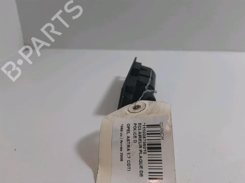 Used Licence plate light OPEL ASTRA H GTC (A04) 1.7 CDTI (L08) (125 hp) 14900255