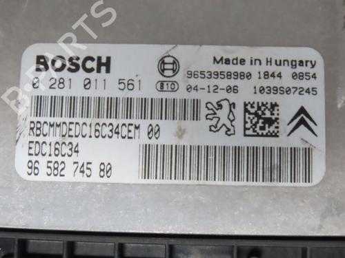 Engine control unit (ECU) CITROËN C5 II (RC_) 1.6 HDi (RC8HZB) | BP24576226M57 - Image 4