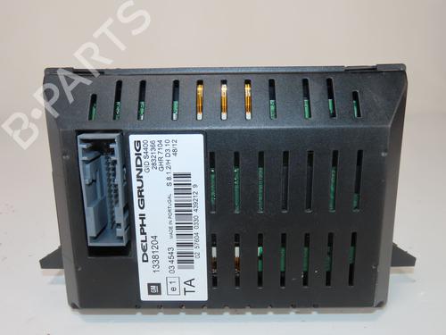 Used Display monitor OPEL CORSA D (S07) 1.4 (L08, L68) (100 hp) 27812363