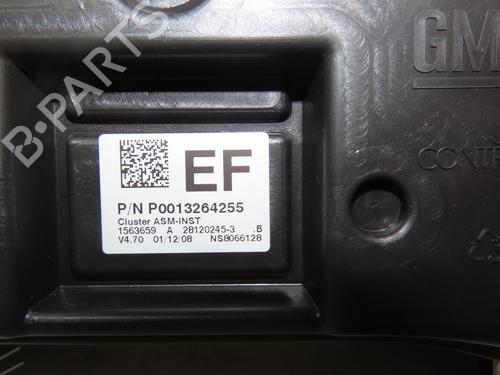 Used Instrument cluster OPEL CORSA D (S07) 1.2 (L08, L68) (80 hp) 23161436