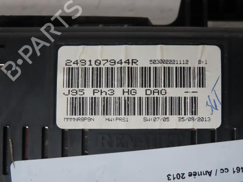 Instrument cluster RENAULT SCÉNIC III (JZ0/1_) 1.5 dCi | BP31078119C47 