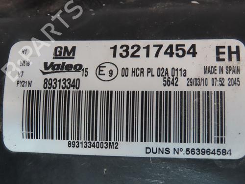 Højre forlygte OPEL CORSA D (S07) 1.3 CDTI (L08, L68) | BP28206366C29 