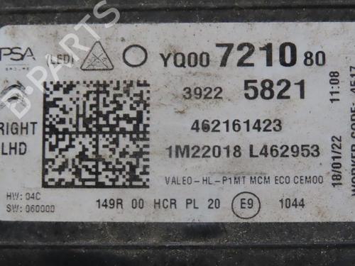 Used Right headlight CITROËN C3 AIRCROSS II (2R_, 2C_) 1.2 PureTech 110 (2RHNZB, 2RHNZW, 2RHNPX, 2RHNPJ) (110 hp) 26304137