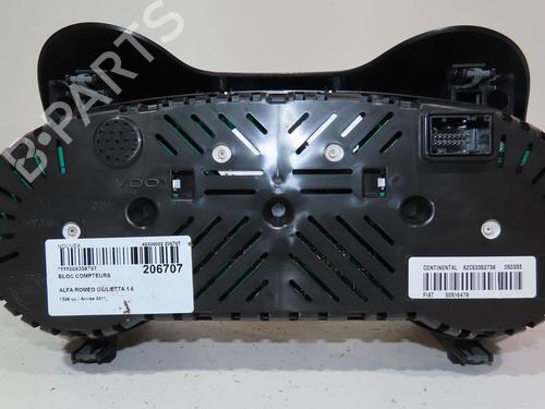 Used Instrument cluster ALFA ROMEO GIULIETTA (940_) 1.6 JTDM (940FXD1A) (105 hp) 24487813