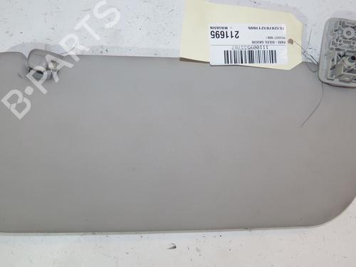 Left sun visor PEUGEOT 5008 (0U_, 0E_) 1.6 HDi | BP29215320I1 