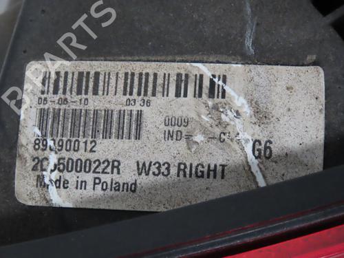 Right taillight RENAULT WIND (E4M_) 1.2 (E4MF) | BP33401202C35 - Image 5