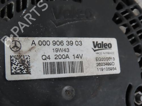 Alternator MERCEDES-BENZ CLA Shooting Brake (X118) CLA 220 d (118.614) | BP27602737M7 