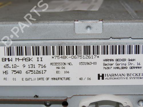 Radio BMW 5 Touring (E61) 525 d | BP24822324E6 