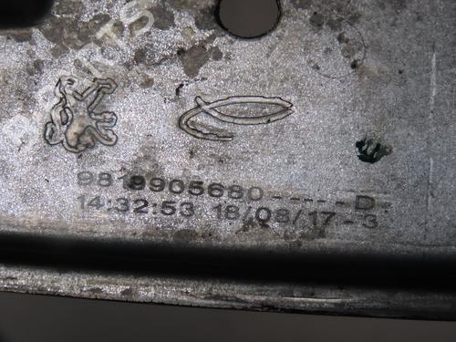 Rear right window mechanism PEUGEOT 2008 I (CU_) 1.6 BlueHDi 120 | BP30093226C25