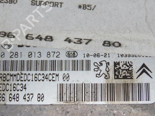 Engine control unit (ECU) CITROËN C4 I (LC_) 1.6 HDi | BP23435360M57 