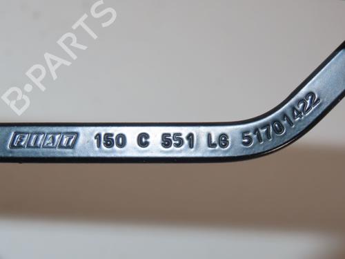 Used Front windshield wiper arm FIAT PUNTO EVO (199_) 1.3 D Multijet (199AXC1A, 199BXC1A, 199AXT1A, 199BXT1A) (75 hp) 28445770