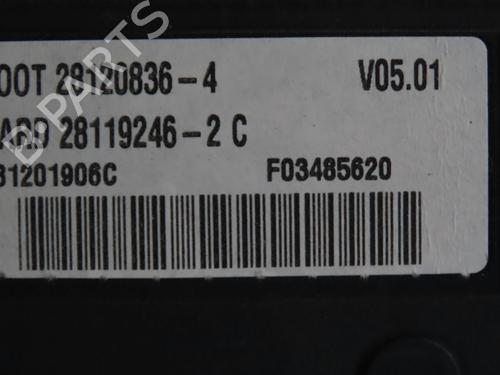 Used Fuse box Fuse box CITROËN BERLINGO Box Body/MPV (B9) 1.6 HDi 75 (75 hp) 27643508 27643508