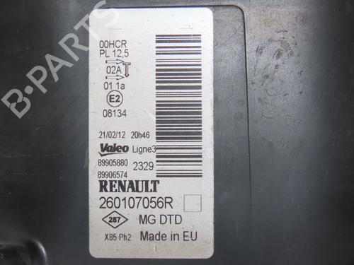 Højre forlygte RENAULT CLIO III (BR0/1, CR0/1) 1.5 dCi (75 hp) 29819225