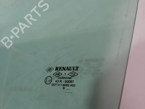 Used Front left door window RENAULT CLIO III Grandtour (KR0/1_) 1.5 dCi (KR0F) (86 hp) 18477722