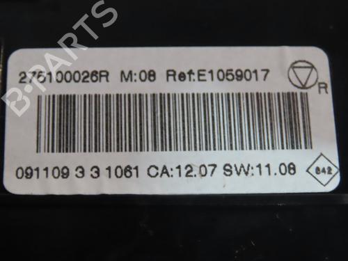 Climate control RENAULT SCÉNIC III (JZ0/1_) 1.5 dCi | BP25278878I5