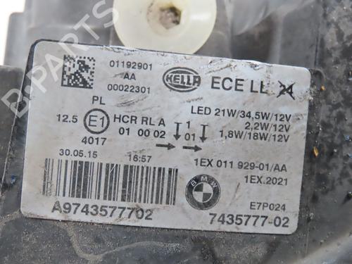Left headlight BMW 1 (F21) 125 i | BP31179533C28 