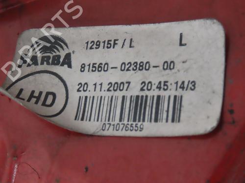 Venstre baglygte TOYOTA AURIS (_E15_) 2.0 D-4D (ADE150_, ADE150R) (126 hp) 30486864