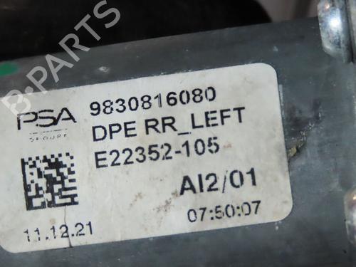 Used Rear left window mechanism PEUGEOT 308 III (FB_, FH_, FP_, F3_, FM_) BlueHDi 130 (FBYHZL, FBYHZT) (131 hp) 29264424
