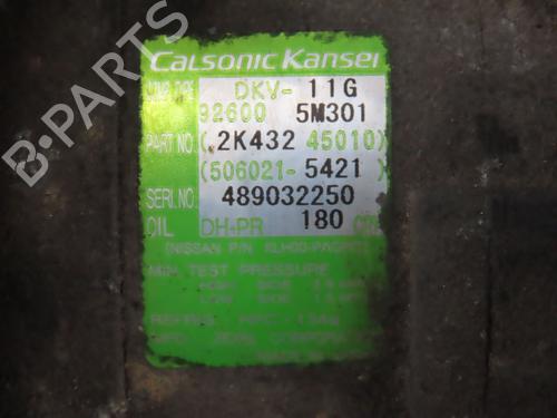 AC compressor NISSAN X-TRAIL I (T30) 2.2 dCi 4x4 | BP27246143M34 