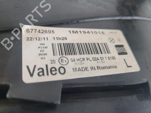 Used Left headlight Left headlight SEAT TOLEDO II (1M2) 1.6 16V (105 hp) 9391558 9391558