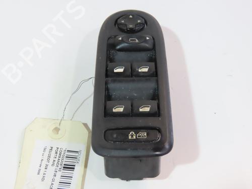 Used Left front window switch PEUGEOT 308 I (4A_, 4C_) 1.6 HDi (90 hp) 17372400