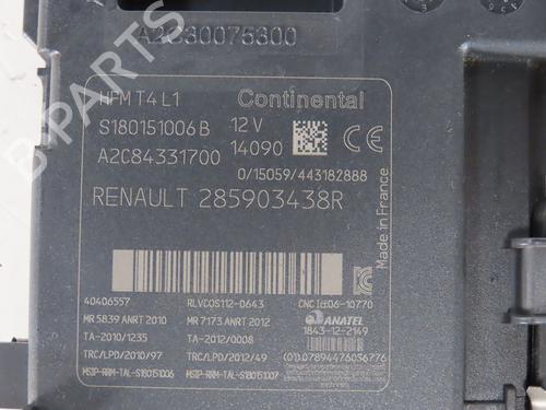 Lector de tarjetas RENAULT CLIO IV (BH_) 1.2 16V (73 hp) 28504027
