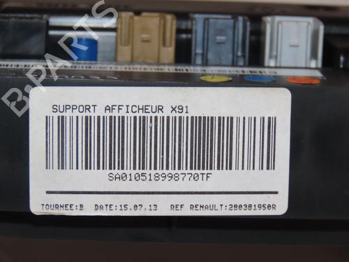 Display monitor RENAULT LAGUNA III Grandtour (KT0/1) 2.0 dCi (KT0M, KT0N, KT0S, KT19, KT1F) | BP30404686C48