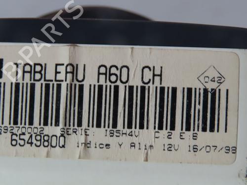 Used Climate control RENAULT CLIO II (BB_, CB_) 1.2 (BB0A, BB0F, BB10, BB1K, BB28, BB2D, BB2H, CB0A,... (58 hp) 25830489