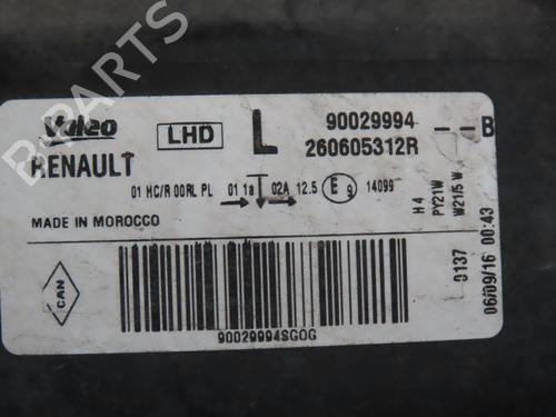 Left headlight DACIA SANDERO II TCe 90 (B8M1, B8MA, B8AC) | BP36790075C28 - Image 2