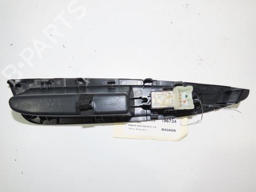 Used Right rear window switch NISSAN QASHQAI II (J11, J11_) 1.2 DIG-T (115 hp) 16400449