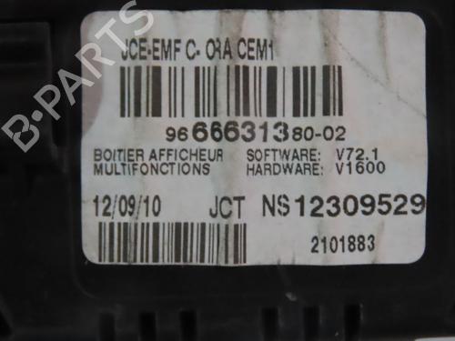 Used Display monitor PEUGEOT 207 (WA_, WC_) 1.6 HDi (90 hp) 29046563