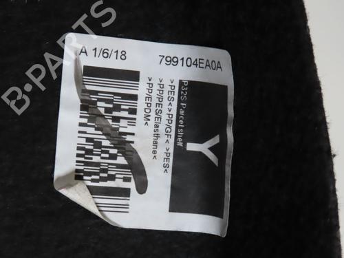 Rear parcel shelf NISSAN QASHQAI II (J11, J11_) 1.2 DIG-T | BP31605692C85