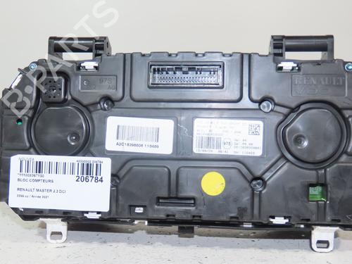 Used Instrument cluster RENAULT MASTER III Van (FV) 2.3 dCi 180 FWD (FV04, FV07) (179 hp) 24487815