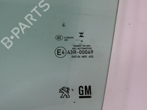 Used Front left door window DS DS 7 (J4_, JC_) BlueHDi 130 (JCYHZU) (131 hp) 27926522
