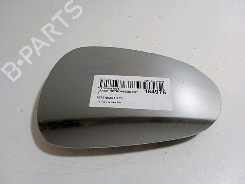 Used Right mirror glass SEAT IBIZA IV (6J5, 6P1) 1.2 TSI (86 hp) 14897919